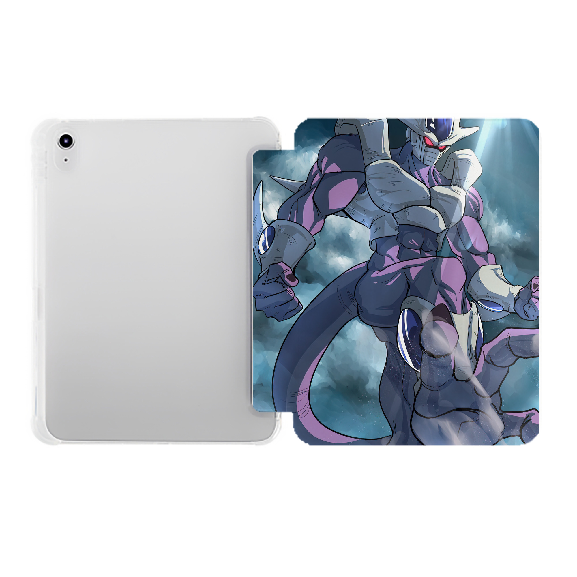 （画像用） ドラゴンボール DRAGON BALL IPad ケース ペン収納付き 三つ折りスタンド PUレザー×シリコン 対応機種9.5/10.5/10.9インチ